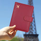 Premium Leather Passport Holder Covers Case