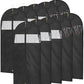50" Black Garment Bag (10 Count)