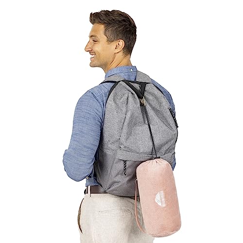 Premium Soft Rolled Travel Blanket Airplane Long Flights