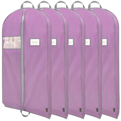 5PK Garment Bags for Hanging Clothes (5 Count)