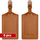 6 Pack Luggage Tags for Suitcases Airplane Travel Essentials (6 Count)