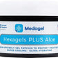 Hexagels Plus Aloe Vera - Advanced Healing Hydrogel Pads for Blister Prevention & Soothing Burn Care - Foot, Heel, Toe, & Ankle Protection, Pack of 200, 1-Inch Patches, Original Formula