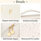 Initial Makeup Bag Personalized Gift for Women Teen Girls