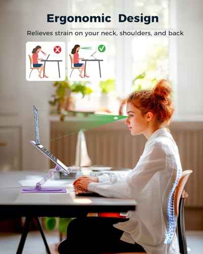 360° Rotating Laptop Stand for Desk