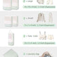 6 Set Compression Packing Cubes for Travel Women Men