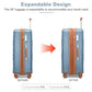 28 Inch Luggage Expandable Suitcase with Spinner Wheels TSA Lock