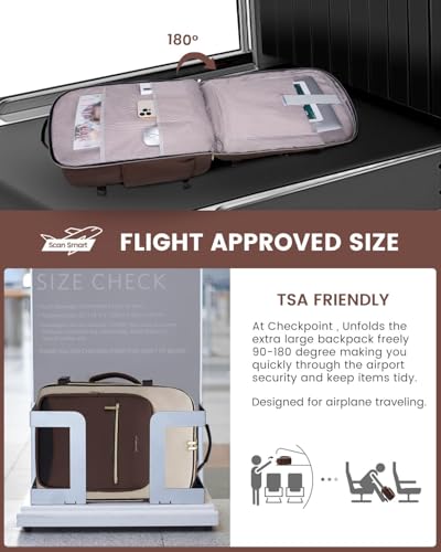 40L Travel Backpack for Women & Men