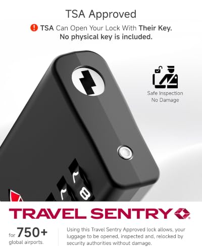 TSA Locks for Luggage (4 Count)