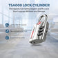 Open Alert TSA Approved Luggage Locks (4 Count)