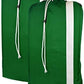 American Laundry Bags | Backpack with Shoulder Strap 2 piece set | Heavy Duty Clothes Holder | Travel Hamper for College Dorm | Portable Wash Bag | Green color | 30" x 40" size | Made in the USA