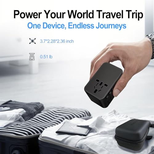 100W GaN Universal Travel Adapter