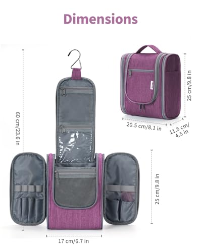 Small Hanging Toiletry Bag Women Travel Makeup Bag Organizer Toiletries Bag for Travel Size Essentials Accessories Cosmetics