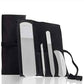 4pc Gray Glass Nail & Pedicure File Set