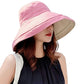 Women Summer Wide Brim Sun Hat Bucket Fishing Hats UV Protection
