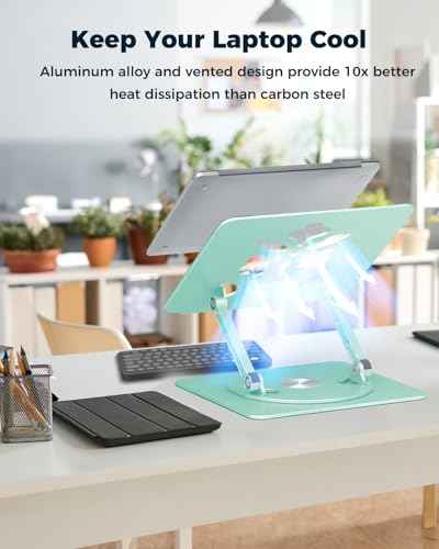 360° Rotating Laptop Stand for Desk
