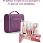 Hanging Toiletry Bag for Women Travel Makeup Bag Organizer Toiletries Bag for Cosmetics Essentials Accessories