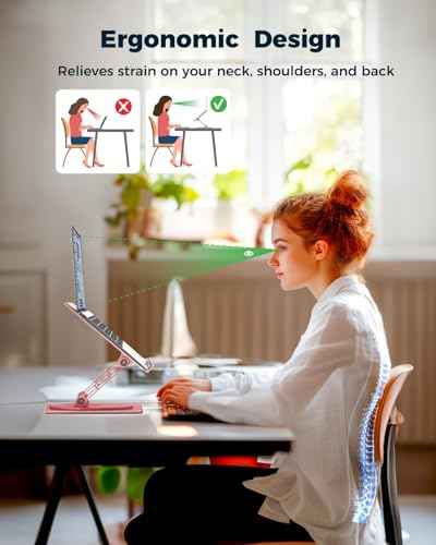 360° Rotating Laptop Stand for Desk
