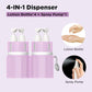 4 in 1 Travel Toiletry Containers