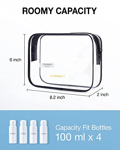 Clear Toiletry Bag 3 (3 Count)