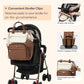 Leather Diaper Bag Backpack