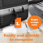 8 Pack Initial Luggage Tags for Suitcases Airplane Travel Essentials (8 Count)