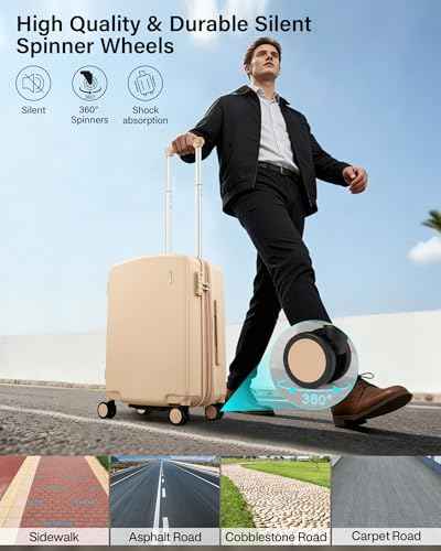 20 Inch Expandable Carry On Luggage