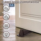 2 Pcs Heavy Duty Rubber Door Stops Wedge Stackable (2 Count)