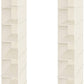 MAX Houser 10-Shelf Hanging Shoe Shelf Organizer, Hanging Shoe Storage for Closet,Pack of 2(Beige)
