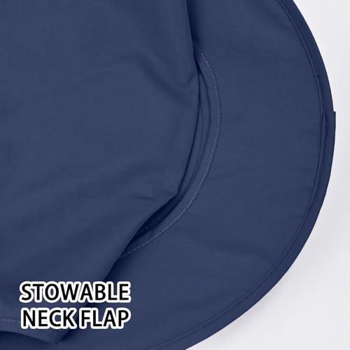 Sun Hats for Men Women Fishing Hat UPF 50+ Face Cover Wide Brim Bucket Hats Summer UV Protection Safari Hat with Neck Flap