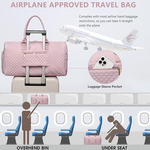 Women Weekender Travel Duffle Bag