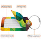 PU Leather Luggage Tag