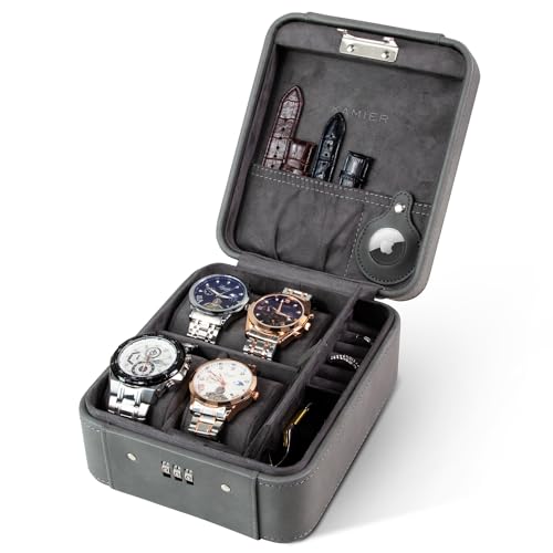 Watch Travel Case with Combination Lock