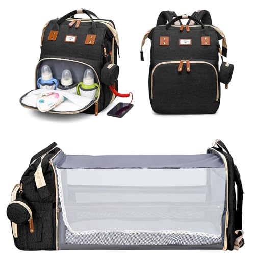 Diaper Bag Backpack with Changing Station