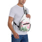 Sling Bag Tulip Flower Hiking Daypack Crossbody Shoulder Backpack Travel Chest Pack for Men Women
