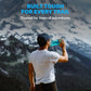 Collapsible Water Bottle with Carabiner