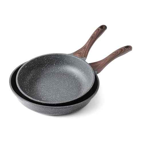 Swiss Granite Coating Nonstick Frying Pans (2 Count)