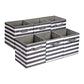 Collapsible Fabric Storage Bins with Handles (6 Count)