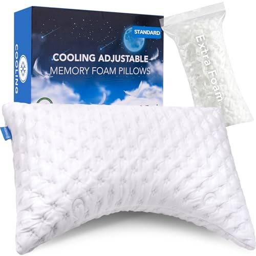 Cooling Side Sleeper Pillow for Neck and Shoulder Pain (37.99 Count)