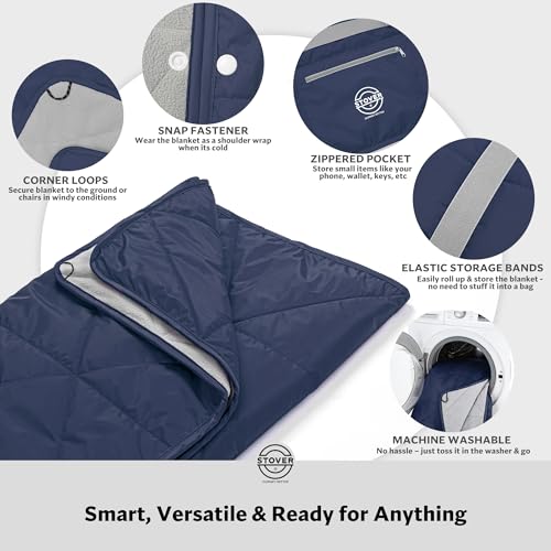 Large Waterproof Outdoor Stadium Blanket