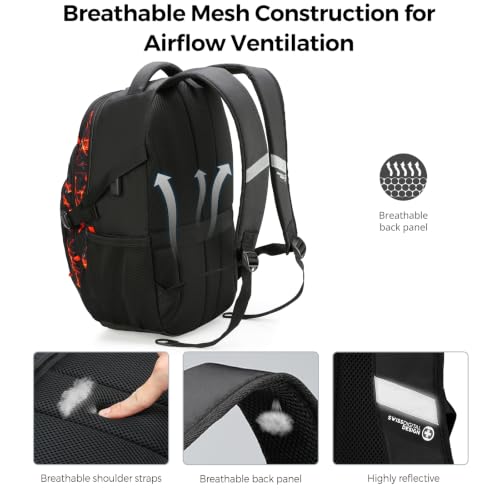 Laptop Backpack with USB Charging Port
