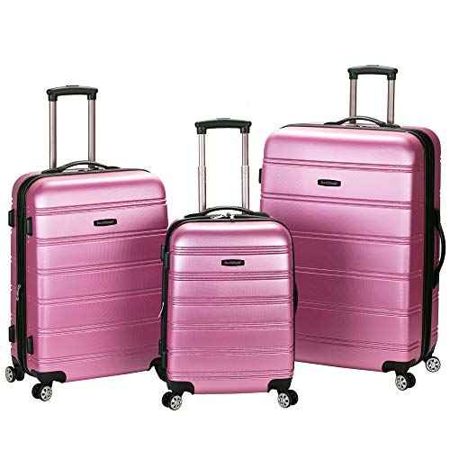 Melbourne Hardside 3 Piece Expandable Spinner Wheel Luggage Set (3 Count)