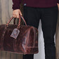 Aaron Leather Duffle Bag for Men & Women