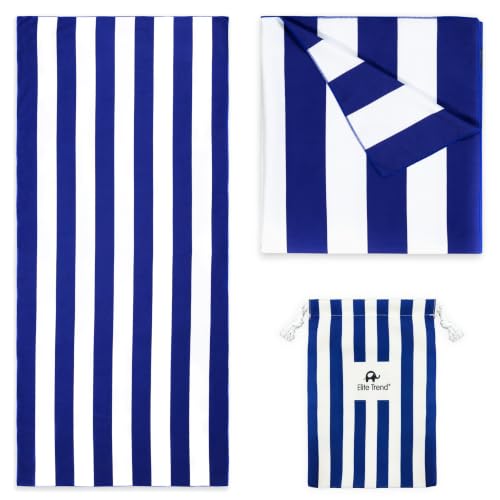 Microfiber Beach Towel for Adults with Bag
