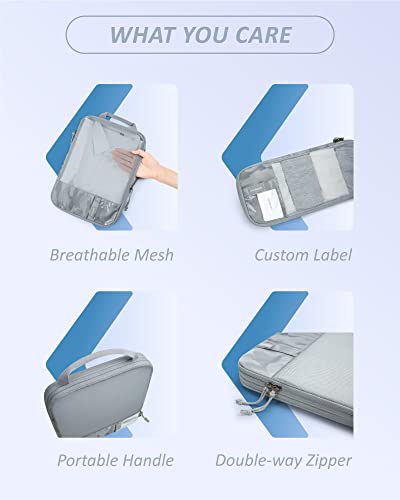 6 Set Compression Packing Cubes for Travel (6 Count)