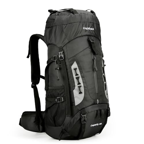 60L Hiking Backpack for Men and Women Lightweight Camping Hiking Backpack with Rain Cover Large Waterproof Travel Backpack Backpacking Pack