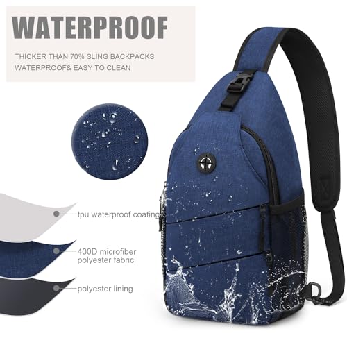 Crossbody Bags for Women Men Trendy Sling Bag Backpack Chest Bag