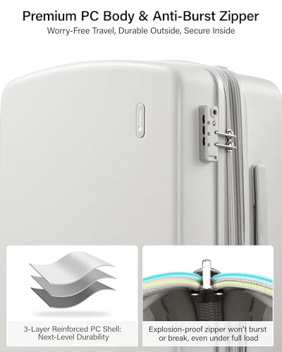 Expandable Luggage Sets 3 Piece (3 Count)