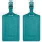 2 Pack Luggage Tags for Suitcases Airplane Travel Essentials (2 Count)