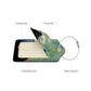 Oil Painting Black Cat 2 Pcs Luggage Tags (2 Count)
