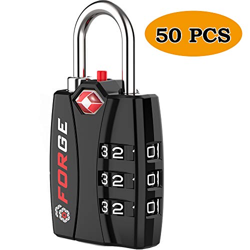 50 Locks TSA Approved Luggage Locks (50 Count)